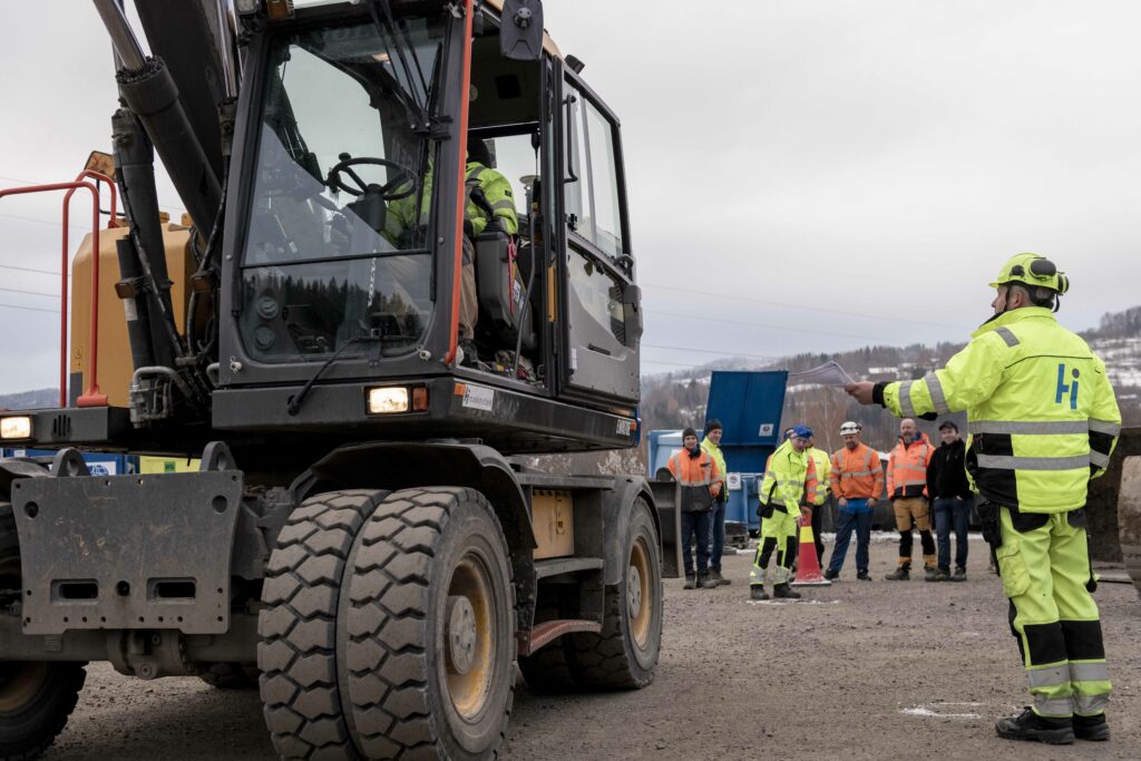 HMS-dag på RV4 Roa-Gran grense
