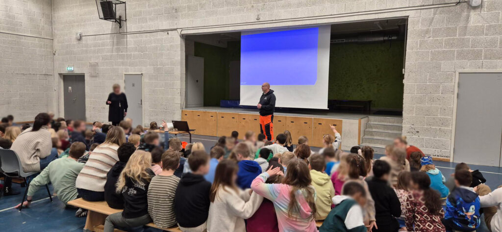 Trygg skolevei ved anleggsarbeid